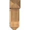 Ekena Millwork Traditional Arts and Crafts Smooth Bracket w/ Offset Brace, Western Red Cedar, 7 1/2"W x 22"D x 22"H BKT0806X22X22TRA03SWR - alternate 3
